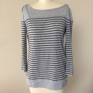 Joan Vass Sleeve Tee Size S